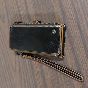 CaseMe Leather, IPhone, coin & card wallet.